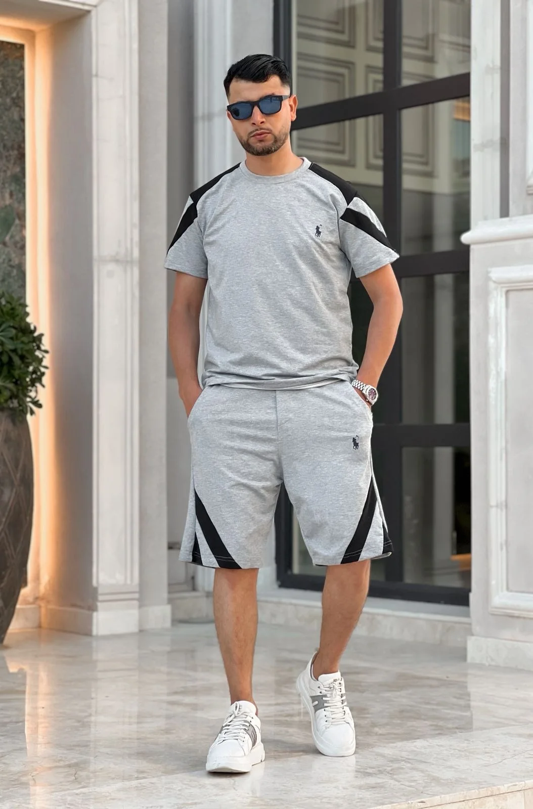 Ensemble Tshirt et Short polo