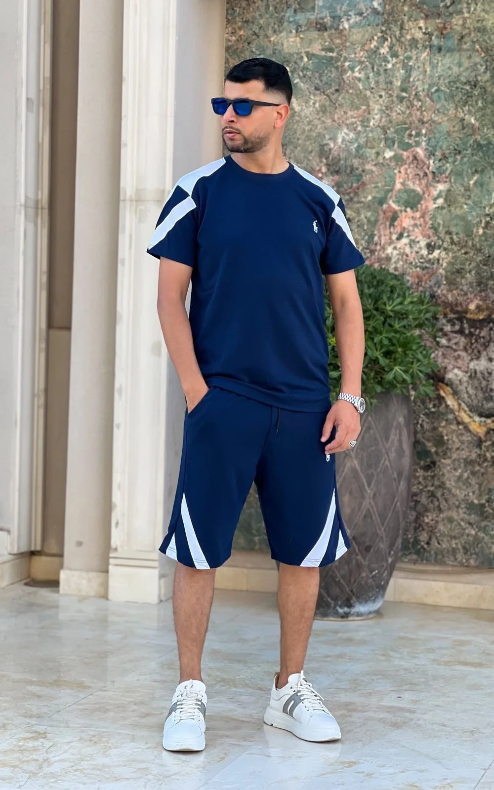 Ensemble Tshirt et Short polo