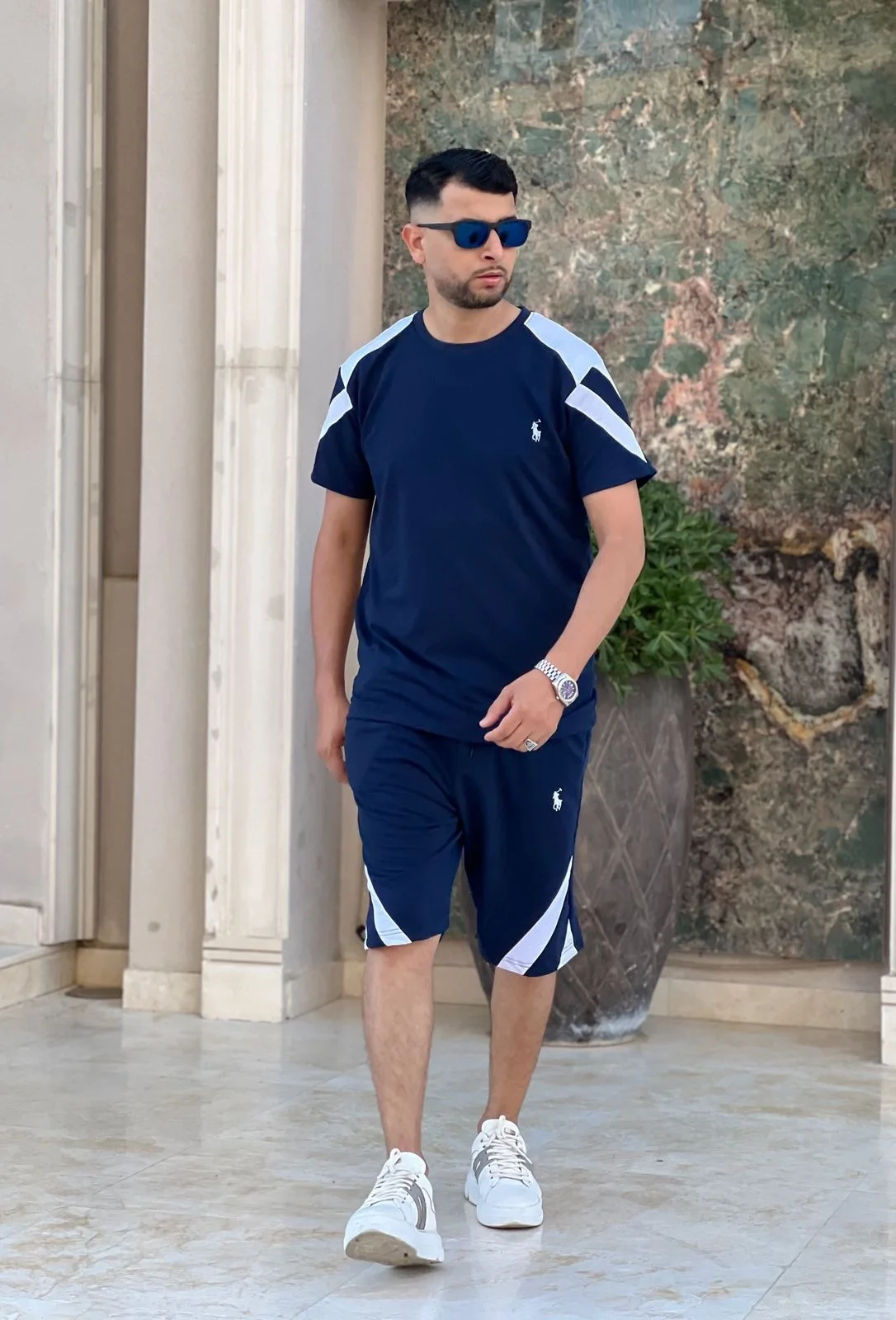 Ensemble Tshirt et Short polo
