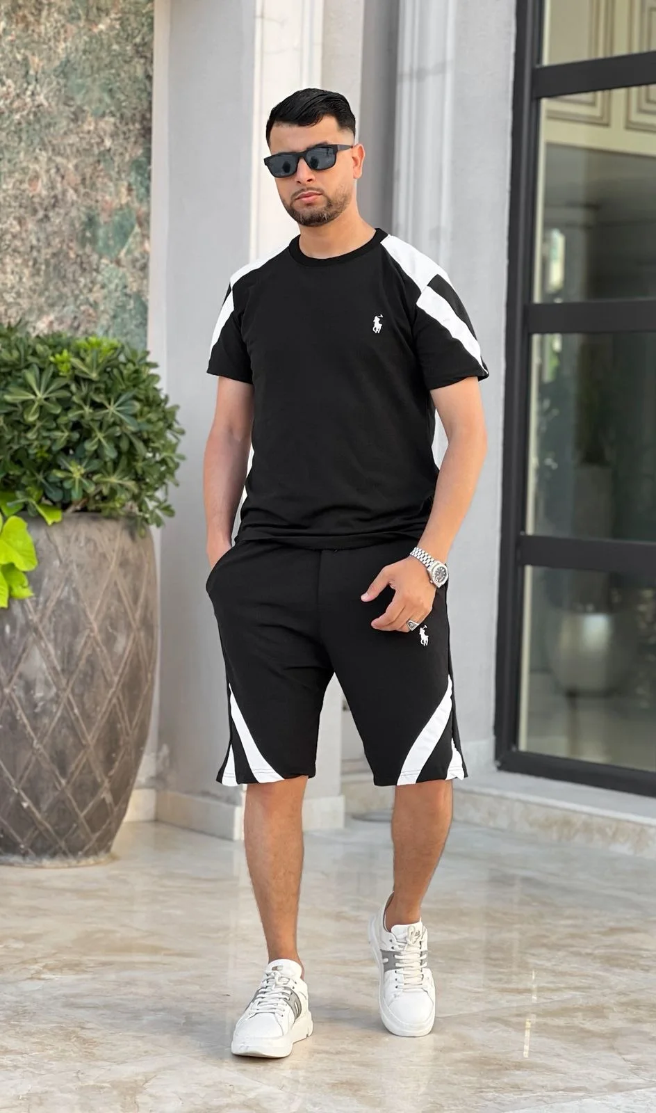Ensemble Tshirt et Short polo