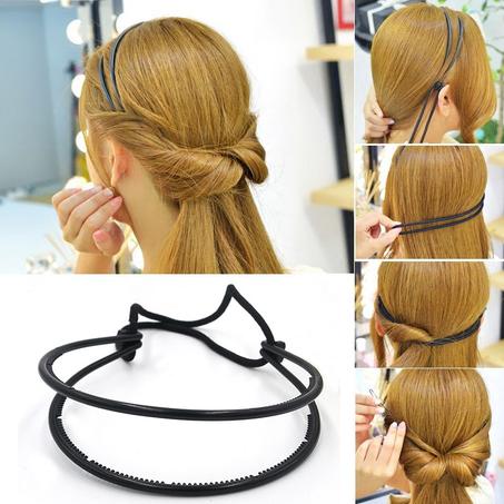 Headband Styler - سوار تسريحات الشعر - 3 قطع