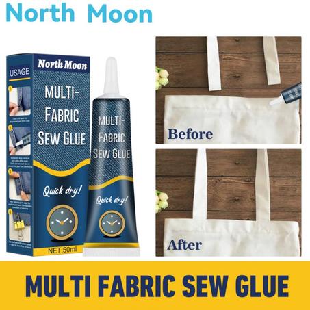 Multi Fabric Sew Glue - غراء الملابس سريع الجفاف عالى الثبات