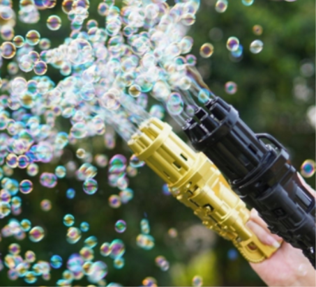 Magic Bubble Gun - مسدس الفقاعات السحرى