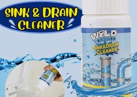 Sink & Drain Cleaner - منظف الحوض الاعصار 4 قطع
