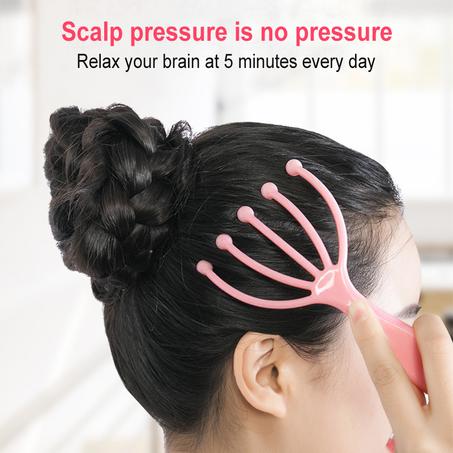 Therapeutic Scalp Massager - اداة مساج الرأس العلاجية - 3 قطع