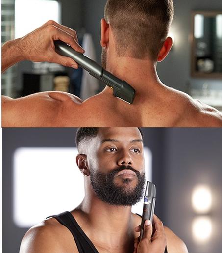 Titanium Micro Touch Hair Trimmer - ماكينة قص وتهذيب الشعر مايكرو تاتش