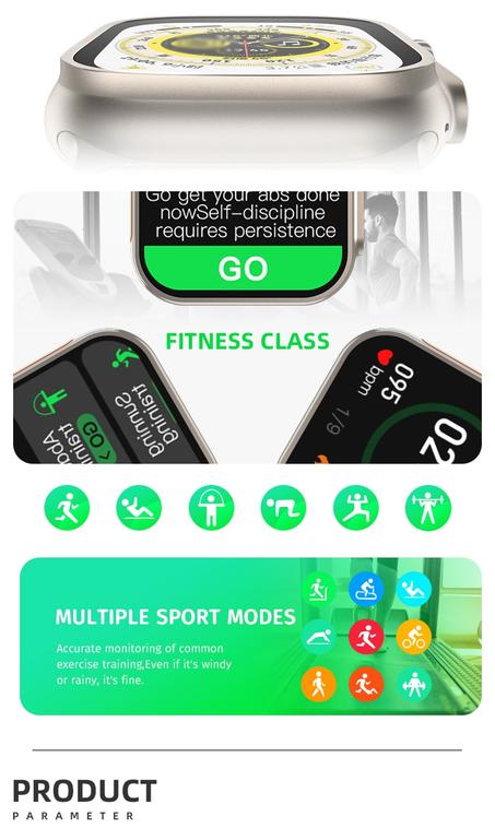 Ultra Pro8 Smart Watch - ساعة الترا برو 8 الذكية