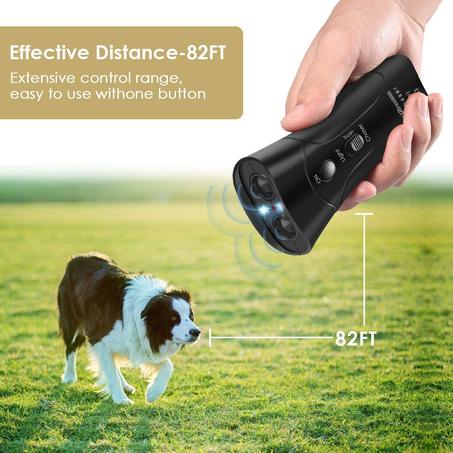 Ultrasonic Dog Trainer - جهاز طرد وتدريب الكلاب