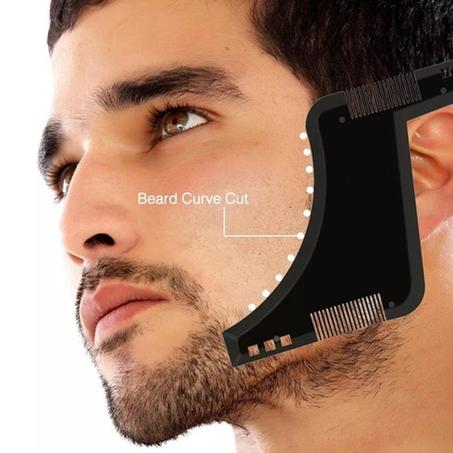آداة تحديد الذقن - Men Beard Template Comb