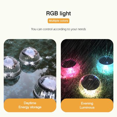 Solar Water Lamp - مصباح البلورة بالطاقة الشمسية