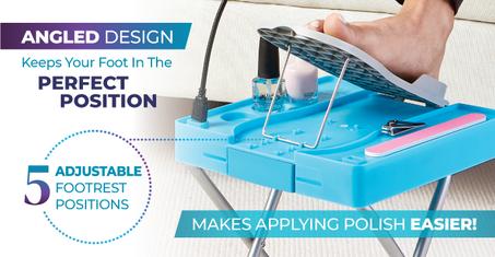 Salon Step - مسند الباديكير القابل للطي