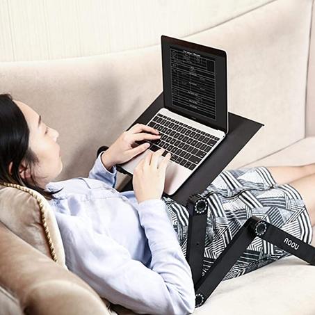 360ْ  Foldable Laptop Stand - ترابيزة اللابتوب متعددة الوظائف 360ْ