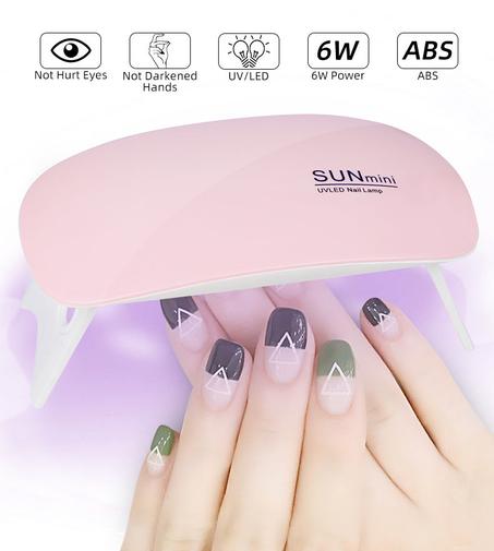 SUNmini Led Nail Lamp - مجفف الاظافر بالاشعة الفوق بنفسجية