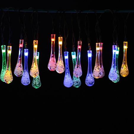 Solar String Lights - لمبات كريستالية بالطاقة الشمسية