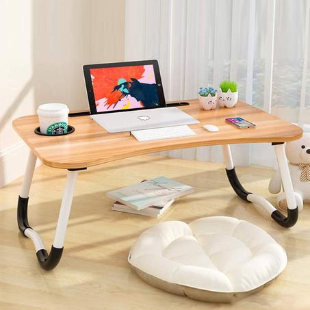 Folding Bed Laptop Table - ترابيزة اللابتوب الخشبية القابلة للطي