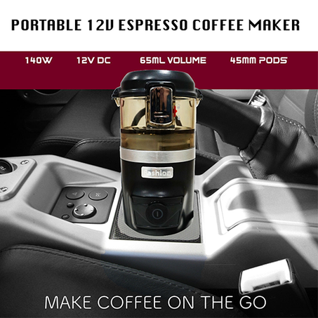 ماكينة اسبريسو السيارة - Car Espresso Machine