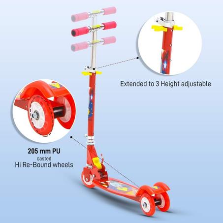 Road Runner Scooter - سكوتر الثلاث عجلات القابل للطي