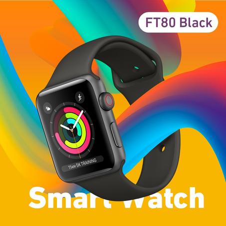 FT80 Smart Watch - الساعة الذكية التاتش بدون حواف FT80