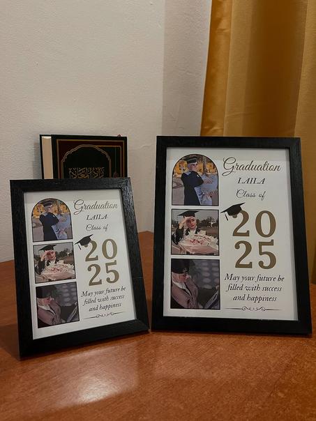 كادر شخصي مطبوع بجودة عالية + رسالة مخصصة ❤️