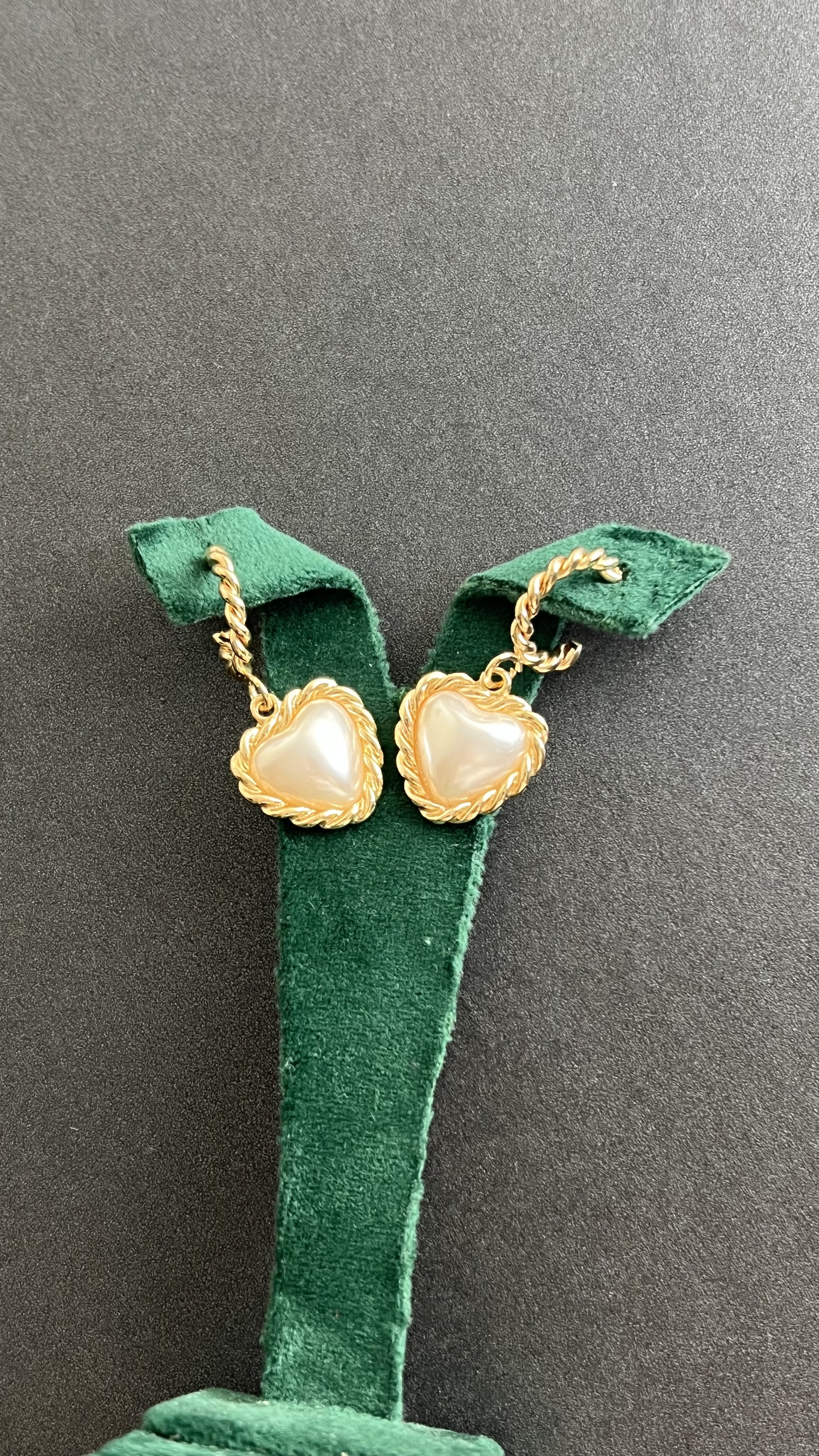 Boucles coeur Gold