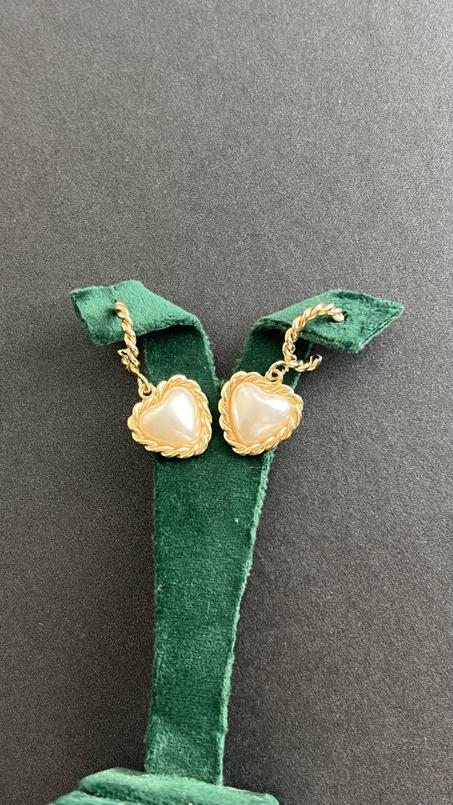 Boucles coeur Gold