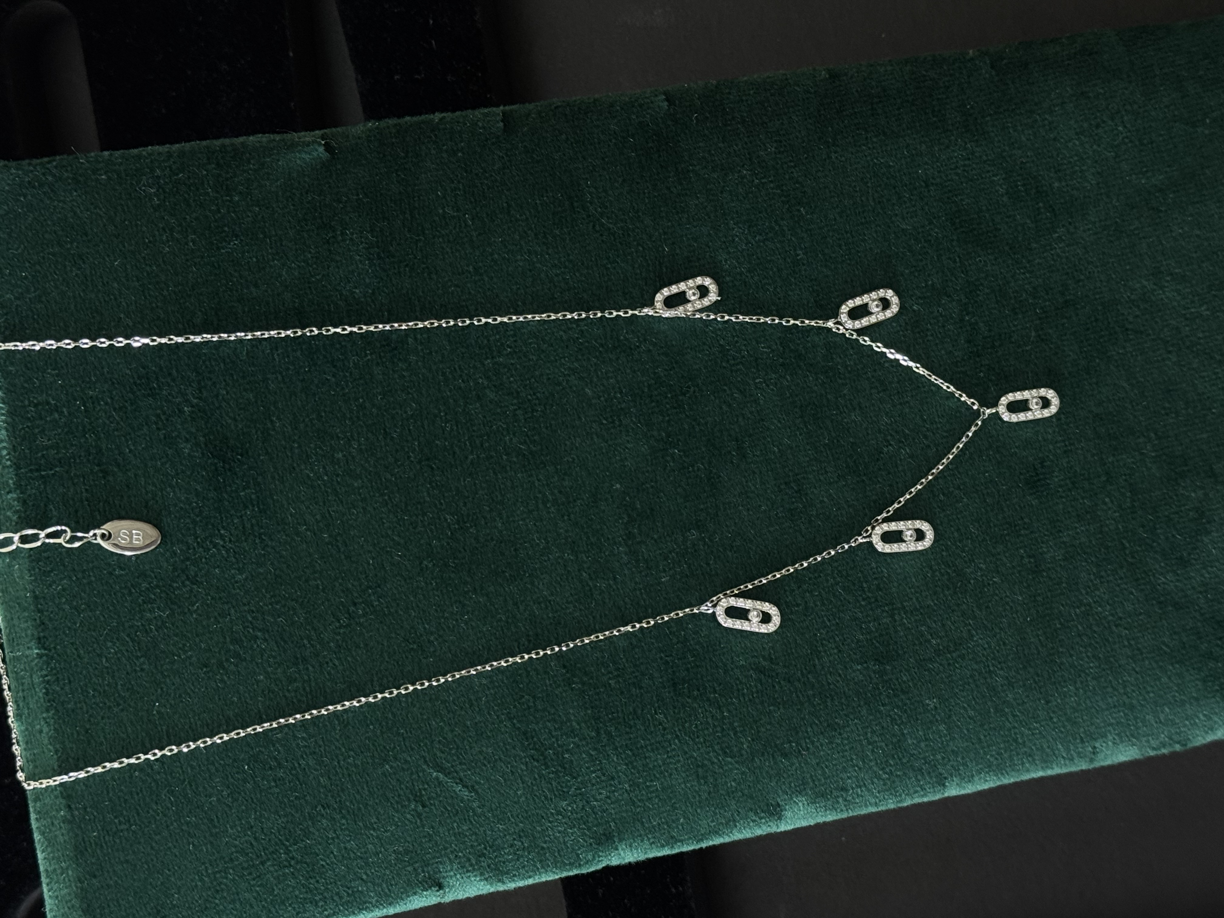 collier 5 MSK Full diamant premium