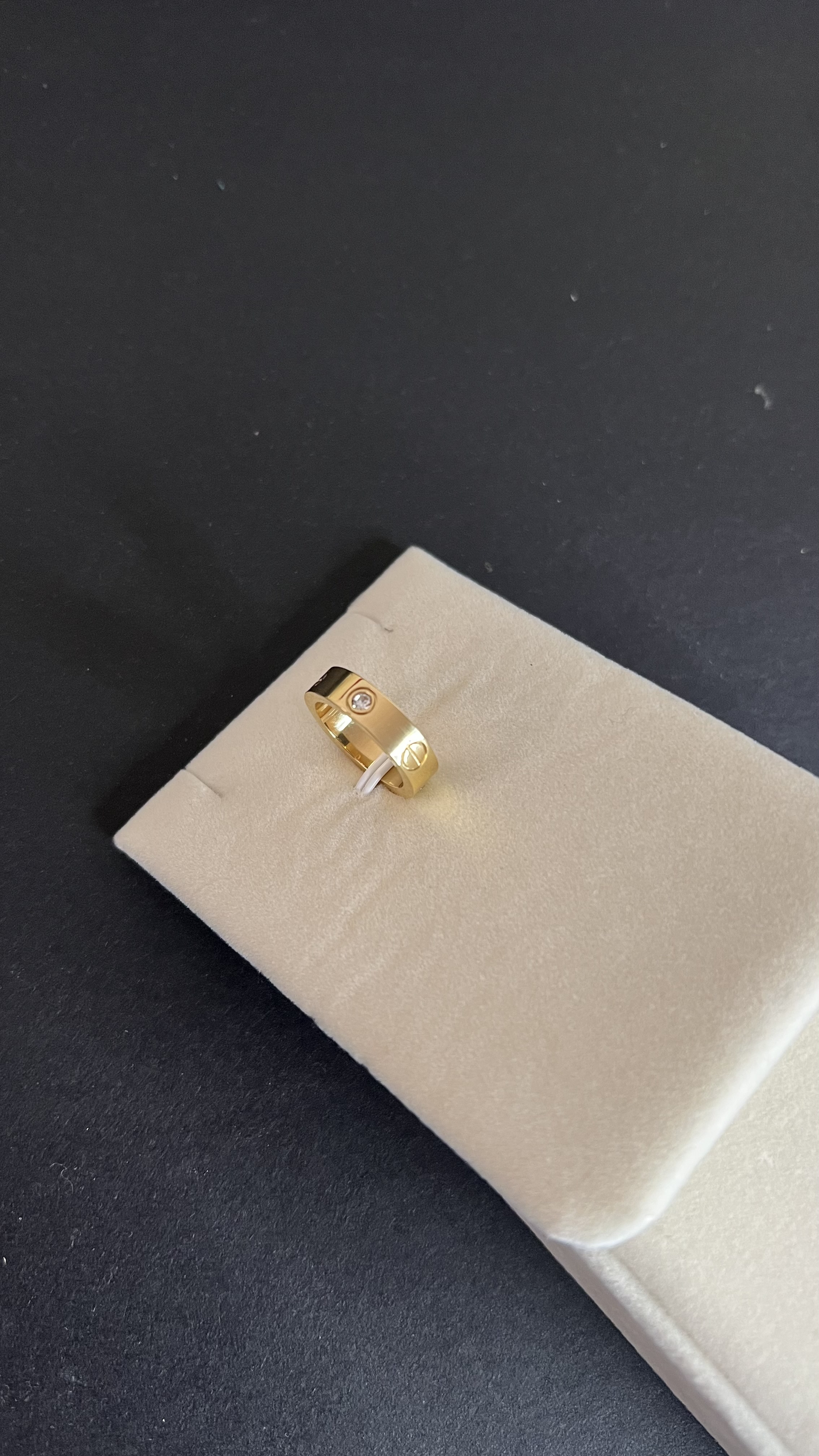 Bague CRTier Gold Première qualité