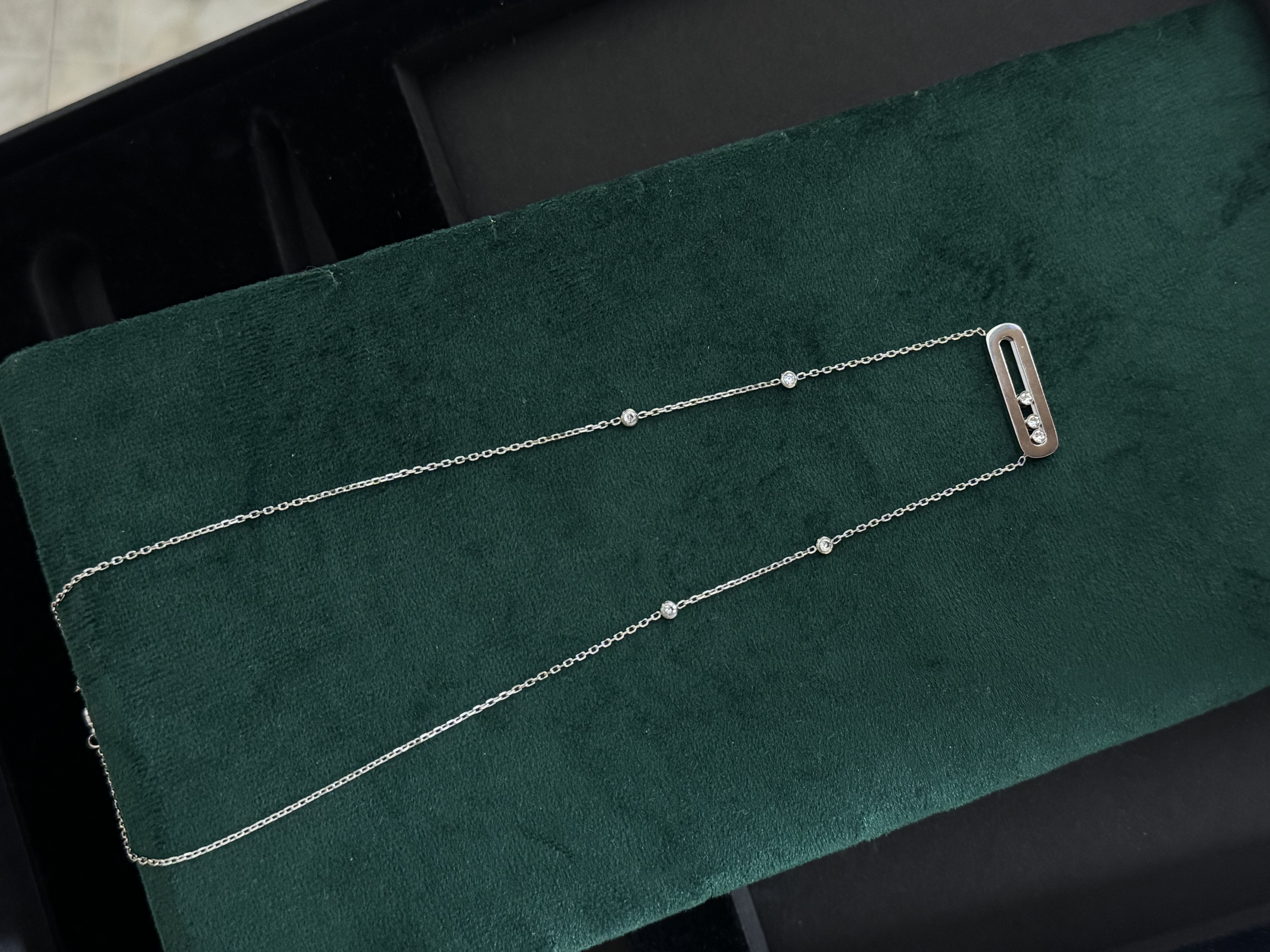 Collier MSK premium argenté