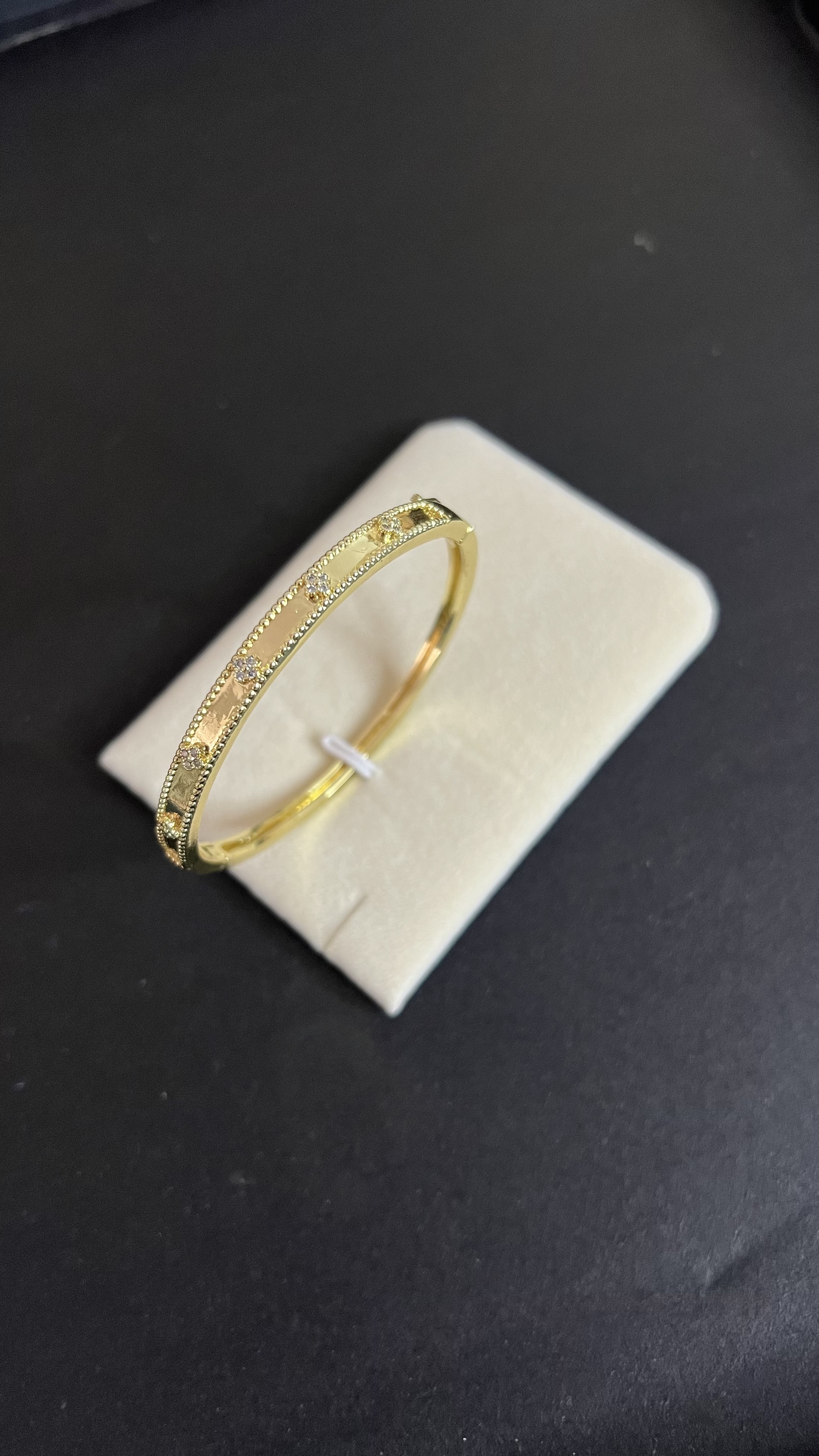 Bracelet VNC fin Gold