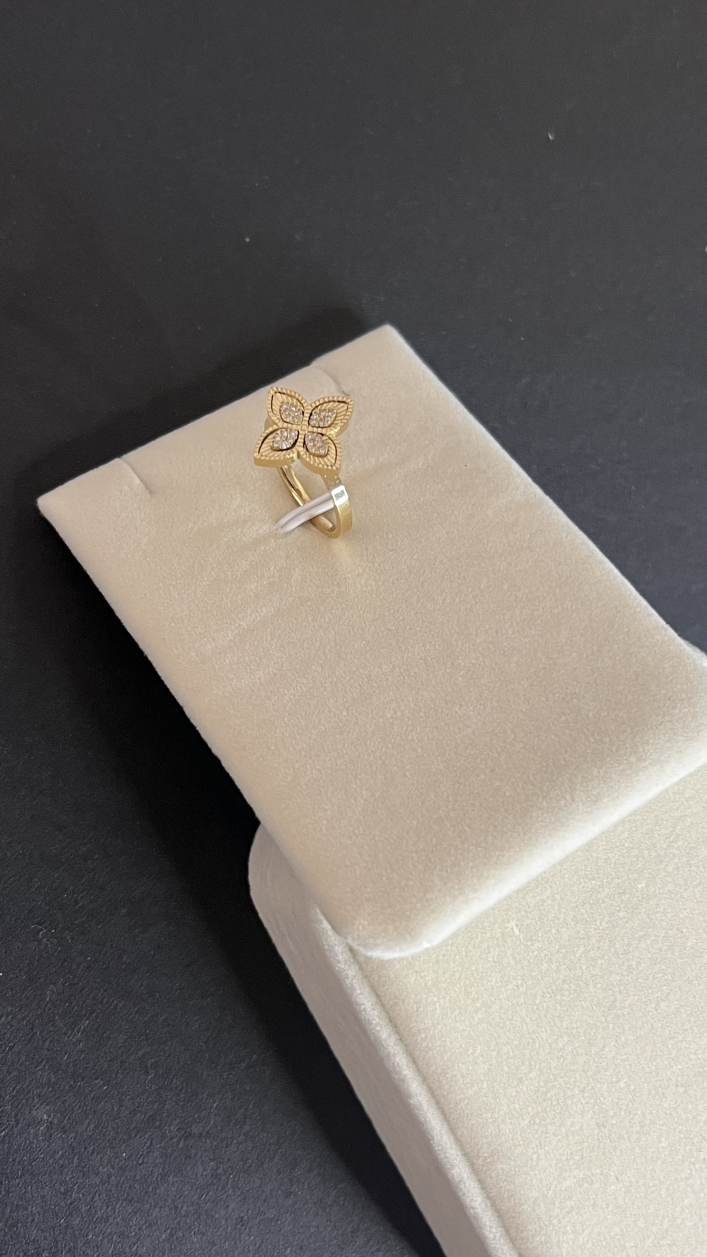 Bague fleur Première qualité