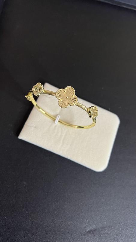 Bracelet VNC 3 motifs Gold