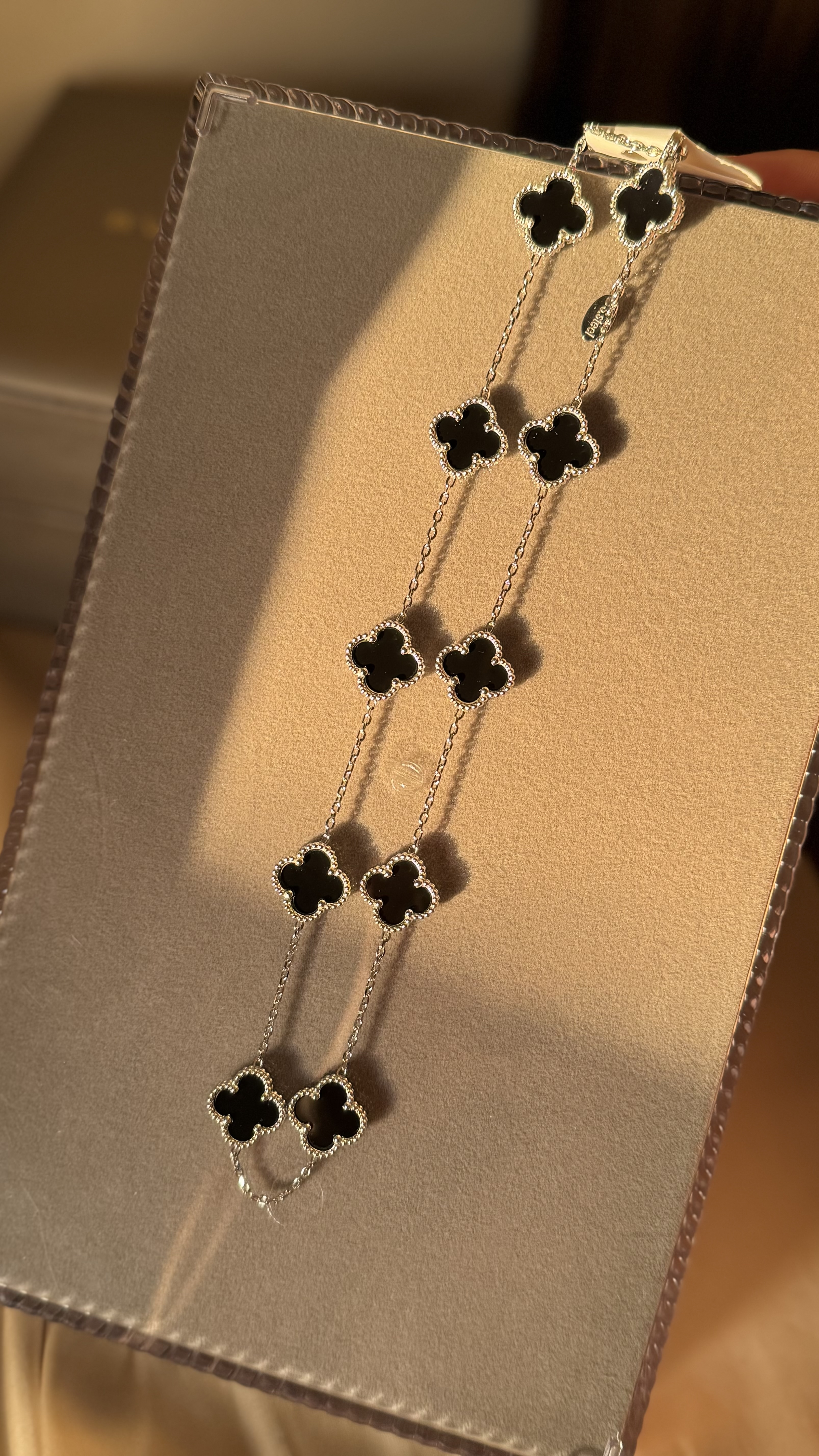 Ensemble VNC Noir 10 fleurs