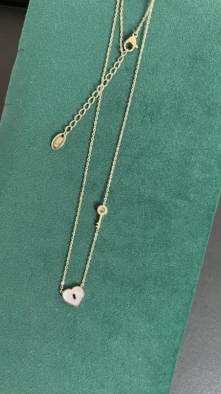 Collier clé de mon coeur première qualité