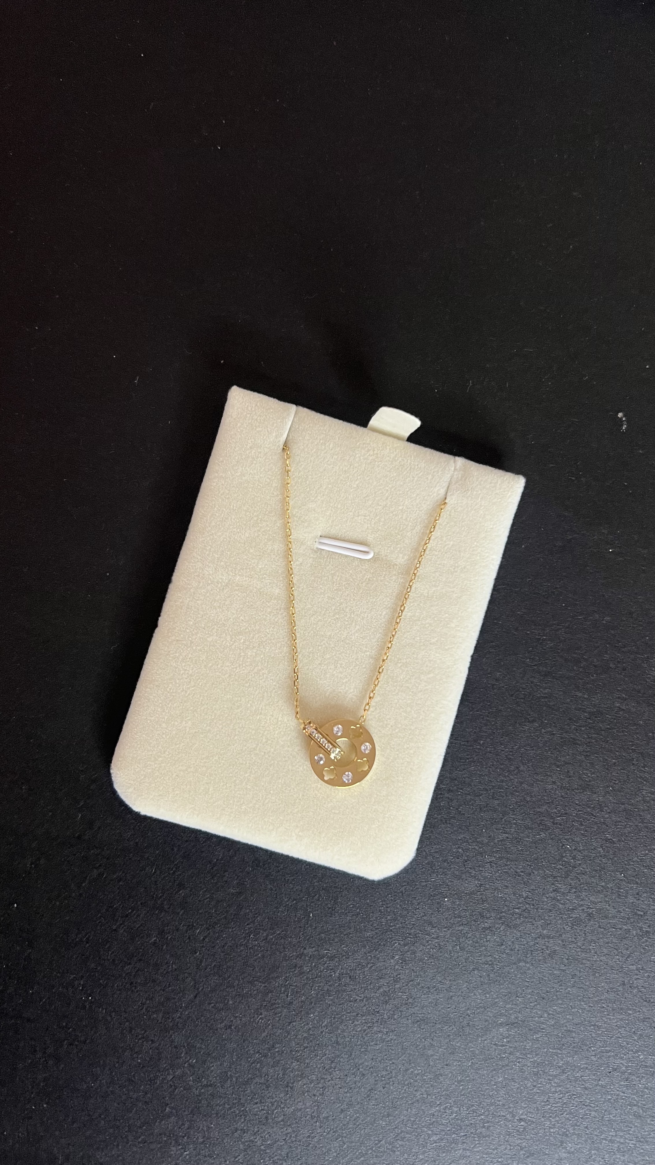 Collier cercle diamant première qualité