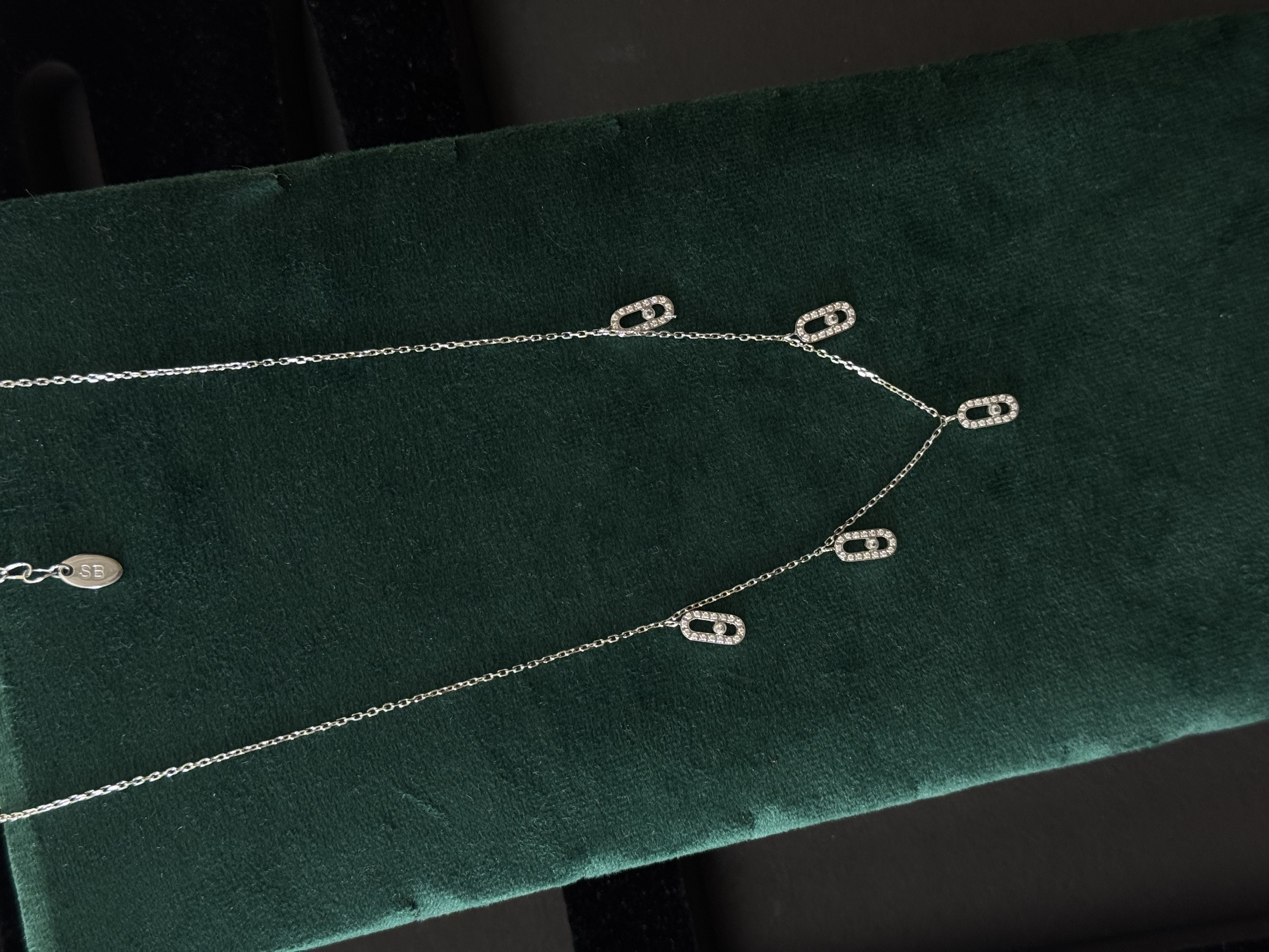 collier 5 MSK Full diamant premium
