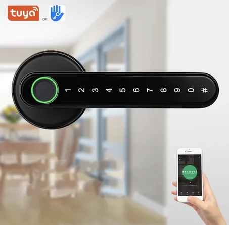 🔑 مقبض الباب الكهربائي: الأمان والراحة بضغطة زر 🔑