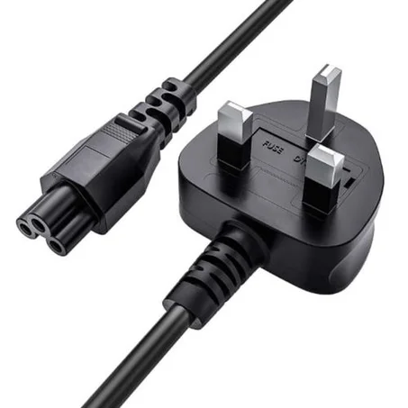 Laptop Power Cable With Fuse - 3pin