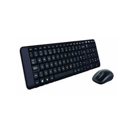 Logitech MK220 Wireless Keyboard And Mouse Combo (Black)