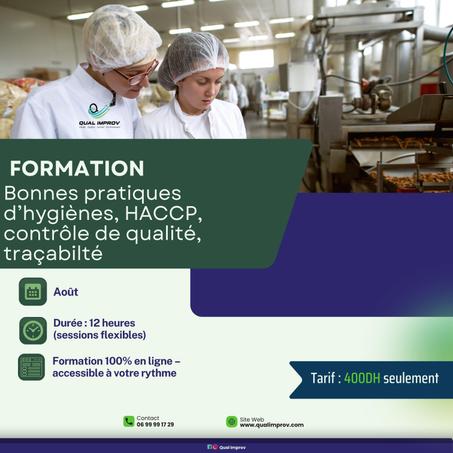 Formation hygiène & contrôle qualité dans les stations de conditionnement