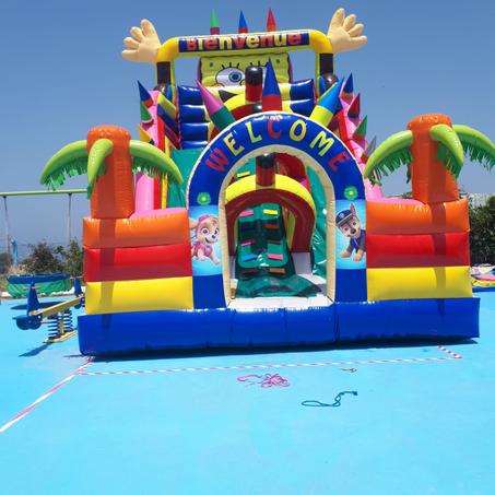 Grande Gonflable Sponge Bob