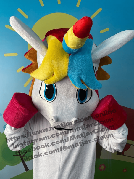 unicorn Mascot Costume Adults ماسكوط
