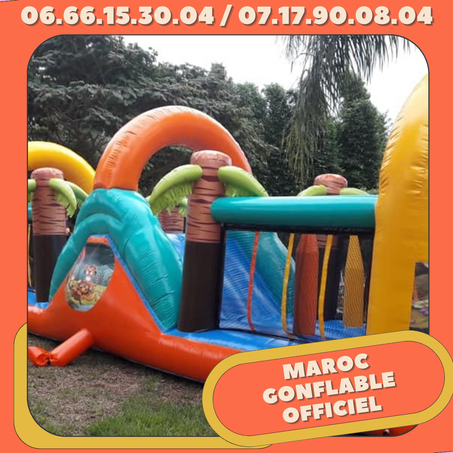 Châteaux Gonflables كونفلابل طويل