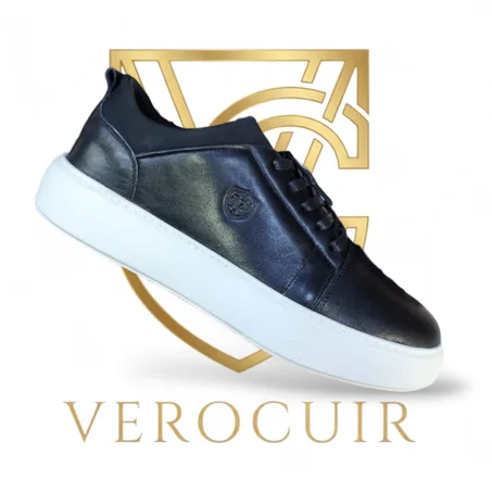 سنيكرز "Phantom Sport" - أسود ونعل أبيض