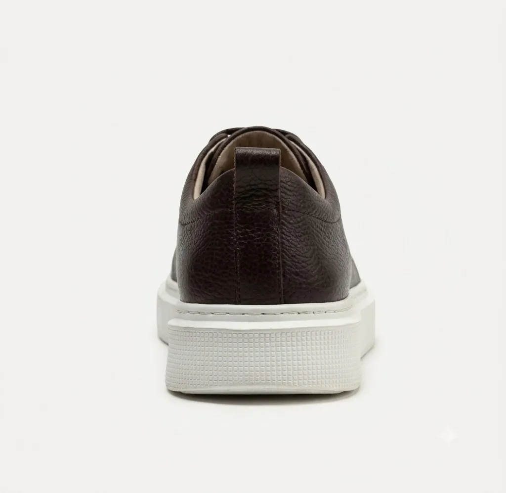 K45 Basket en verocuir : Marron