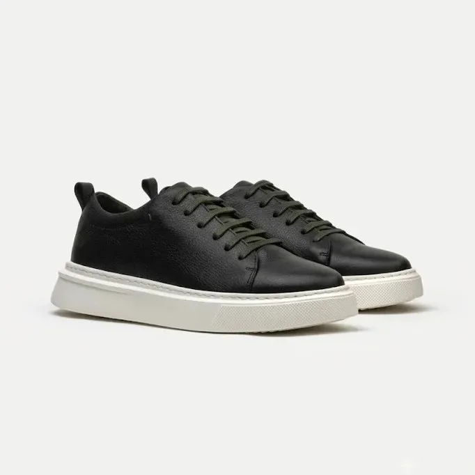 K45 Basket en Cuir : Vert