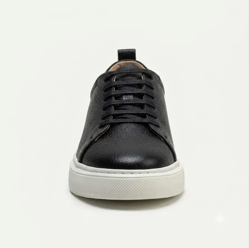 K45 Basket en verocuir : Noir