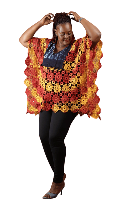 Haut Prestige Motif Rafia - NDAPKA 🌿