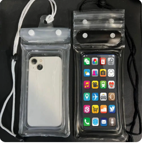 حقيبة هاتف مقاومة للماء😍👇😎 (اشتري واحدة و خذ ثانية مجانا )