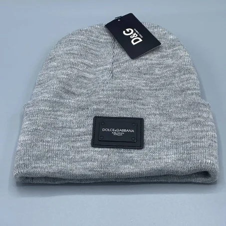 BONNET DOLCE GABBANA gris