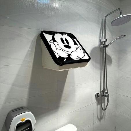 علبة تخزين جدارية مضادة للماء للحمام والمطبخ – ستايل وأمان